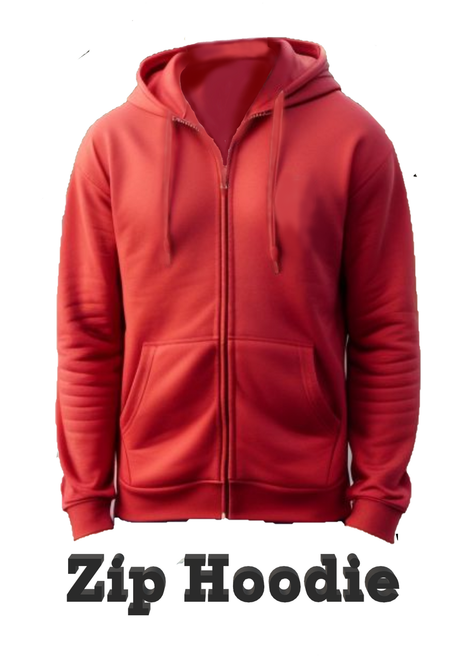 Custom Design Zip Hoodies