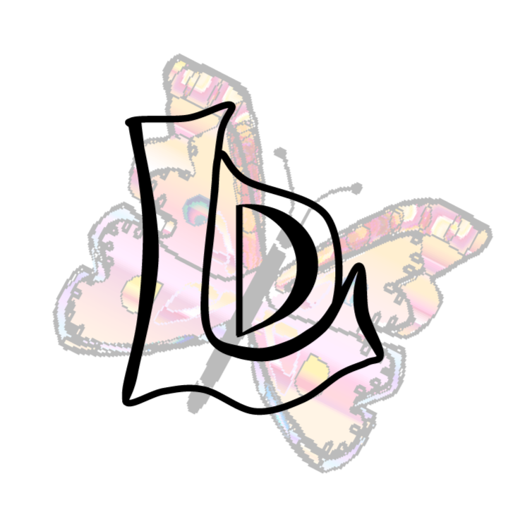 LaTasia Designs Logo Butterfly