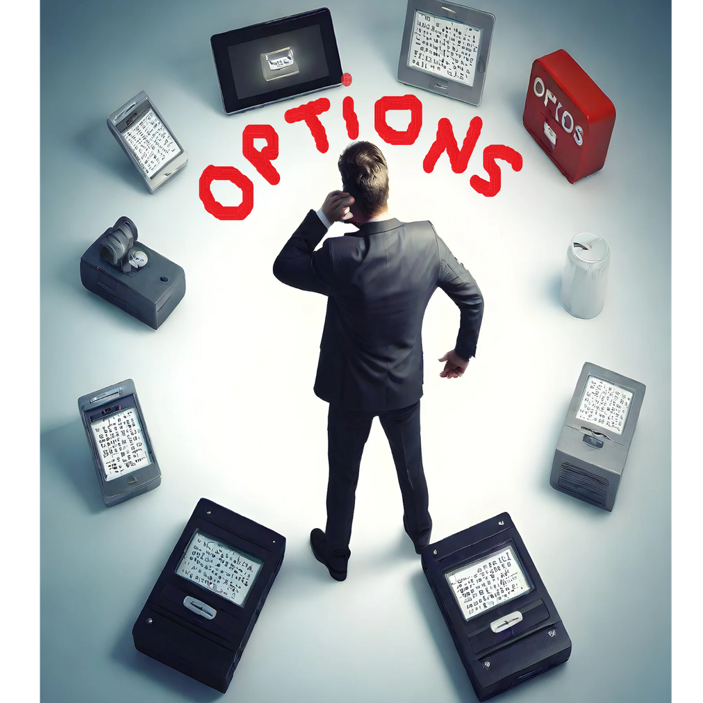 choose your options with a selection of shirt styles.